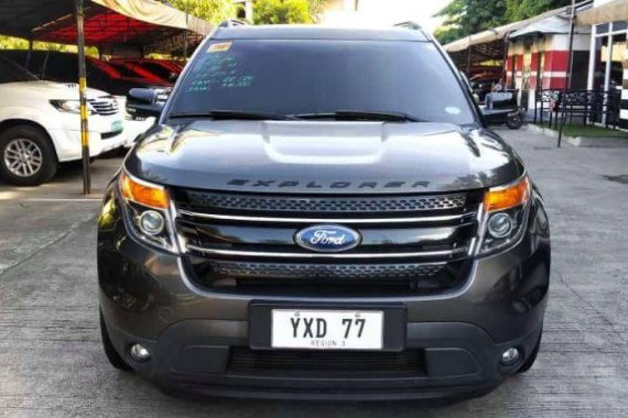 Brown Ford Explorer 2014 at 56178 km for sale in Cainta