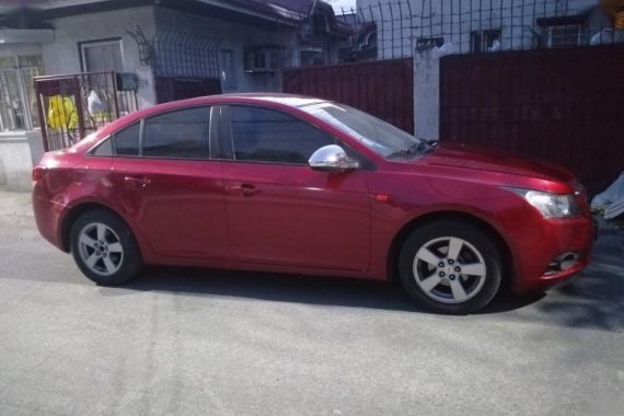 Selling Red Chevrolet Cruze 2012 Automatic Gasoline in Parañaque