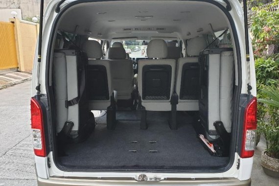 2nd Hand Toyota Hiace 2014 Automatic Diesel for sale in Quezon City