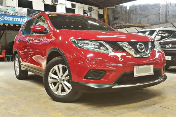 Red 2015 Nissan X-Trail Automatic Gasoline for sale in Quezon City