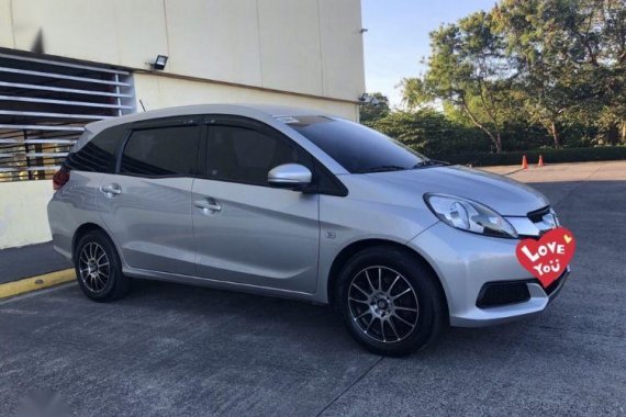 Selling 2nd Hand Honda Mobilio 2015 at 48000 km in Tanauan