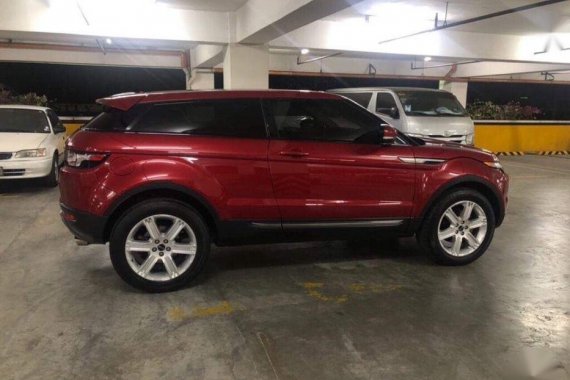 Selling 2nd Hand Land Rover Range Rover Evoque 2012 in Quezon City