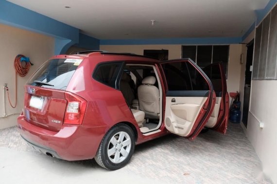 Red Kia Carens for sale in Mandaue