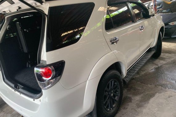 White Toyota Fortuner 2016 for sale in Manual