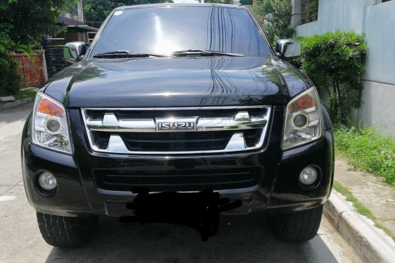 Black 2010 Isuzu D-Max Truck for sale in Cainta  