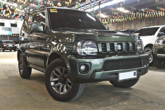 Green 2017 Suzuki Jimny Automatic Gasoline for sale in Quezon City 