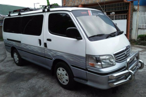 2nd Hand Toyota Hiace 2002 Manual Diesel for sale in Cabuyao