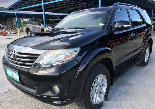 Sell Black 2014 Toyota Fortuner Automatic Diesel at 48000 km in Parañaque