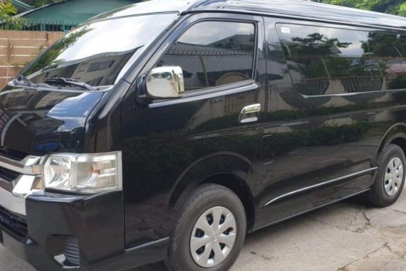 Black Toyota Hiace 2018 for sale in Quezon City