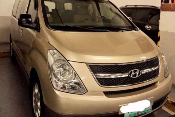 Gold Hyundai Grand Starex 2011 for sale in Cebu City