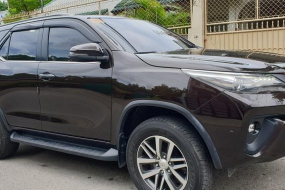 Brown Toyota Fortuner 2018 at 30000 km for sale in Quezon City