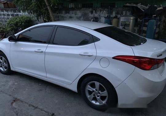 Selling White Hyundai Elantra 2012 at 108000 km in Manila