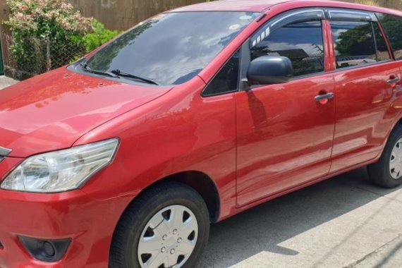 Sell Red 2016 Toyota Innova at Manual Diesel at 20000 km in Quezon City
