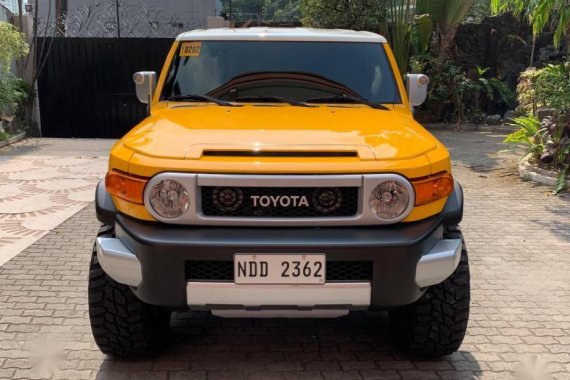 Selling 2nd Hand Toyota Fj Cruiser 2017 at 18000 km in Marikina