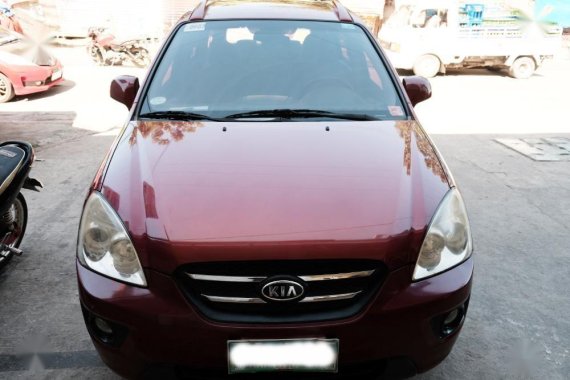 Red Kia Carens for sale in Mandaue