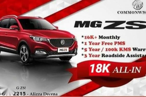 Brand New Mg Zs 2019 for sale in Quezon City