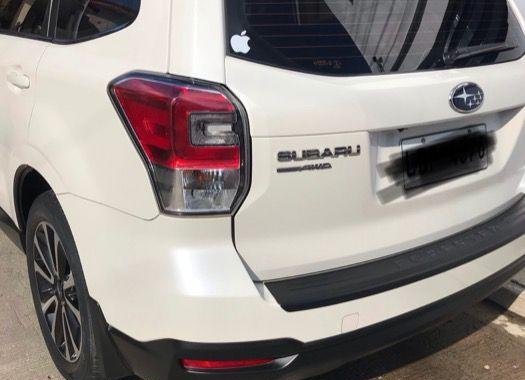 Sell 2nd Hand 2016 Subaru Forester Automatic Gasoline at 49000 km in Davao City