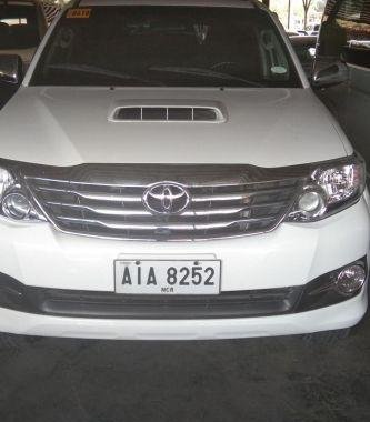 Selling Toyota Fortuner 2015 Manual Diesel in Marikina