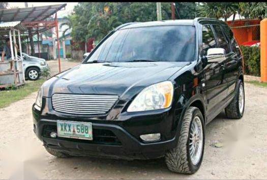 Selling Black Honda Cr-V 2004 in Lapu-Lapu