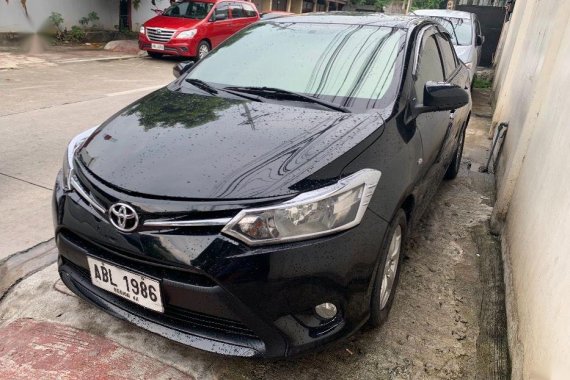 2nd Hand Toyota Vios 2015 Manual Gasoline for sale in Quezon City