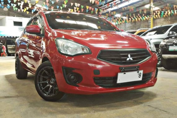 Red 2015 Mitsubishi Mirage G4 Sedan for sale in Quezon City 