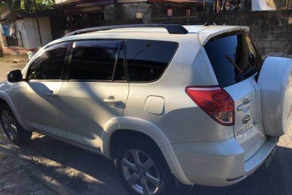 Pearl White Toyota Rav4 2008 for sale in San Jose Del Monte