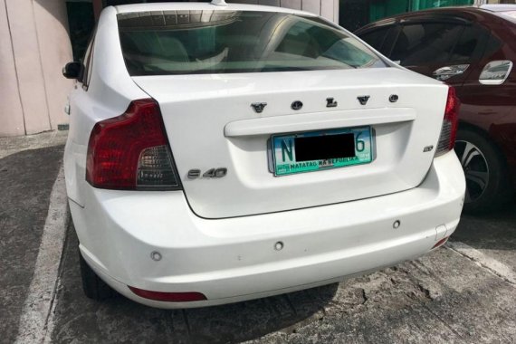 White Volvo S40 2010 Automatic Gasoline for sale in Pasig