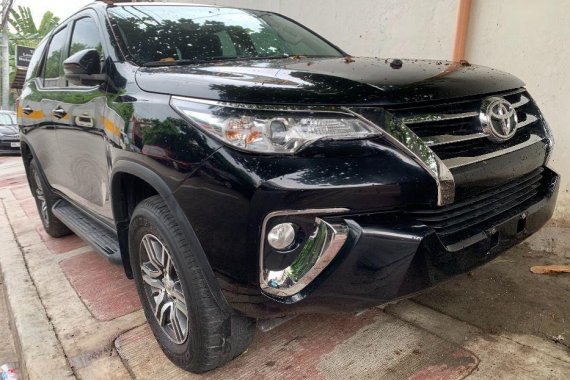 Sell Black 2018 Toyota Fortuner Automatic Diesel at 20000 km in Quezon City