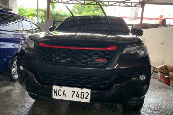 Sell Brown 2018 Toyota Fortuner Automatic Diesel at 26100 km in Quezon City