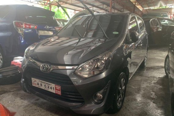 Gray Toyota Wigo 2019 Automatic Gasoline for sale in Quezon City