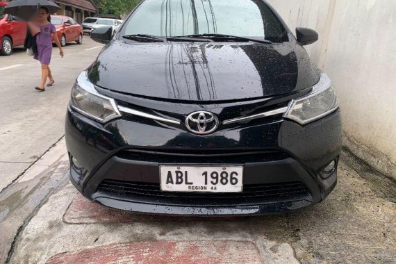 Selling Black Toyota Vios 2015 in Quezon City