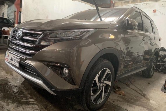 Brown Toyota Rush 2019 Automatic Gasoline for sale in Quezon City