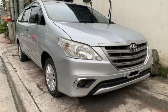 Selling Silver Toyota Innova 2016 Manual Diesel at 15100 km in Quezon City