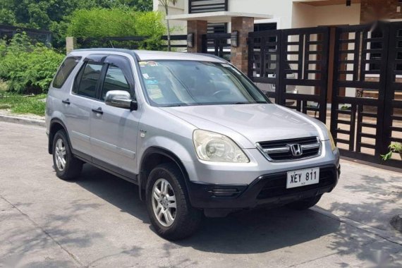 Selling Honda Cr-V 2002 Manual Gasoline in Las Piñas