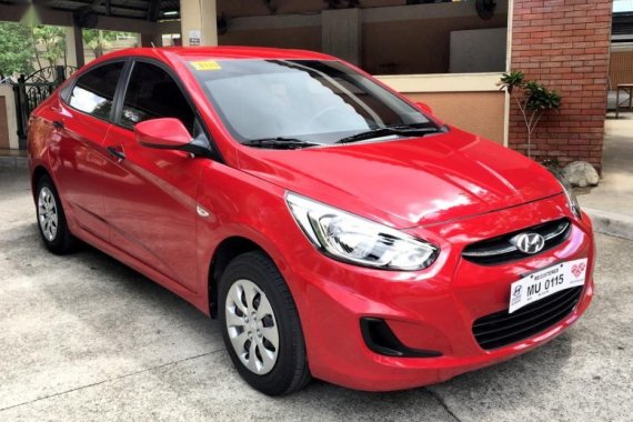 2nd Hand Hyundai Accent 2018 Manual Gasoline for sale in Pasig