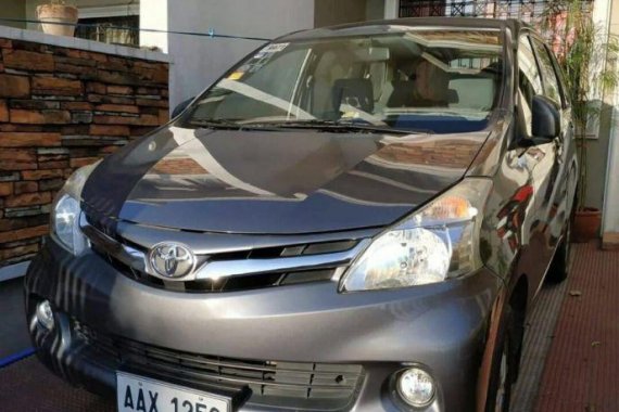 Sell Gray 2014 Toyota Avanza in Parañaque