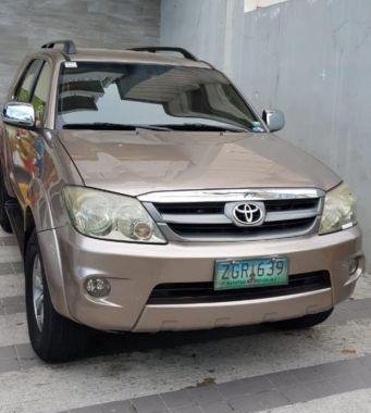 2nd Hand Toyota Fortuner 2007 Automatic Gasoline for sale in Quezon City