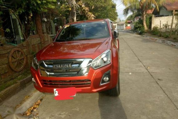 Sell 2nd Hand 2017 Isuzu D-Max Manual Diesel at 50000 km in Bacolod