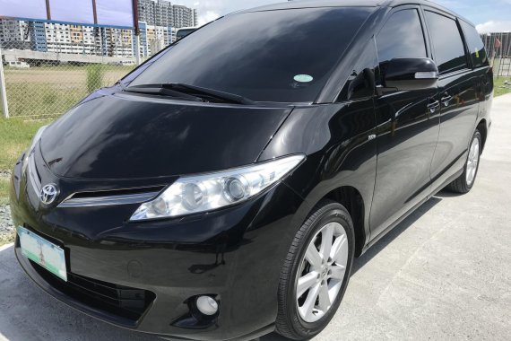 Black 2010 Toyota Previa Automatic Gasoline at 78000 km for sale