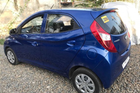 Selling Blue Hyundai Eon 2017 at 20000 km in Isabela 