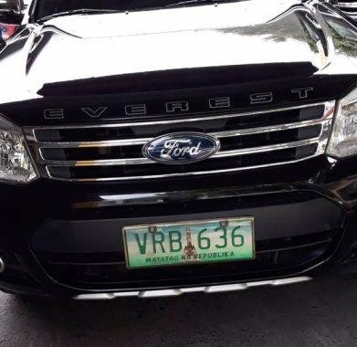 2nd Hand Ford Everest 2014 Automatic Diesel for sale in Quezon City