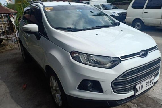 Selling 2nd Hand Ford Ecosport 2017 Automatic Gasoline at 5500 km in Quezon City