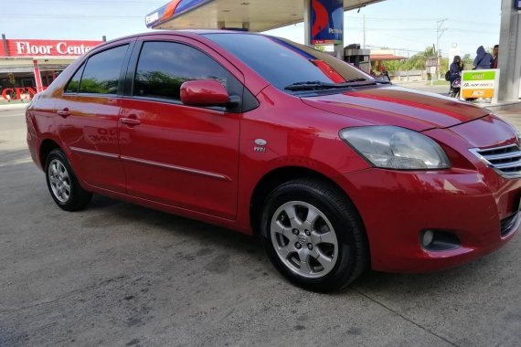 Red 2012 Toyota Vios at 53000 km for sale  