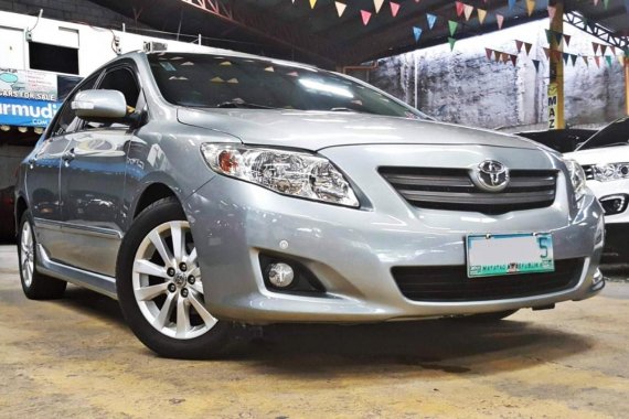Silver 2008 Toyota Corolla Altis at 87000 km for sale in Quezon City 