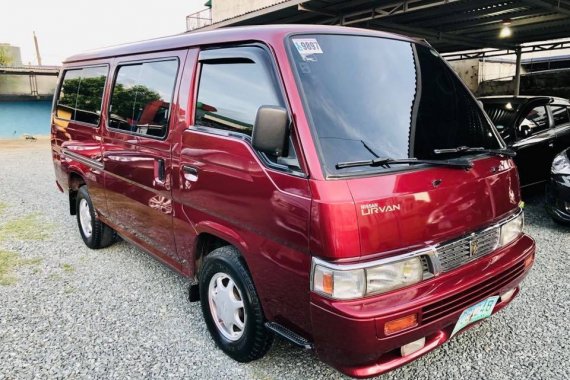 Sell Red 2011 Nissan Urvan Manual Diesel in Metro Manila 