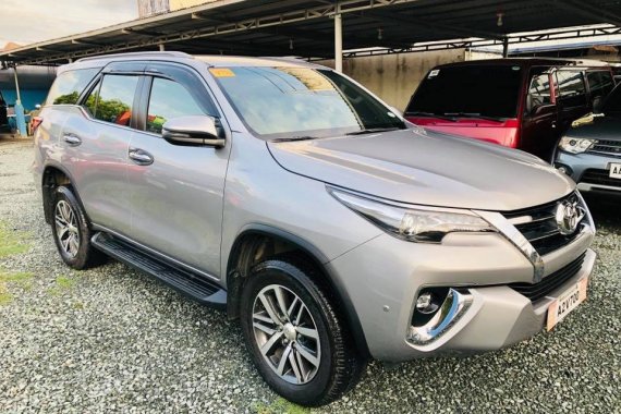 Sell Silver 2018 Toyota Fortuner at 11000 km in Metro Manila 