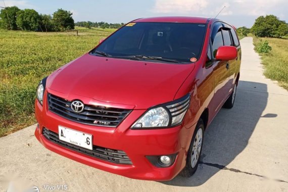 2nd Hand Toyota Innova 2014 Manual Diesel for sale in Lubao