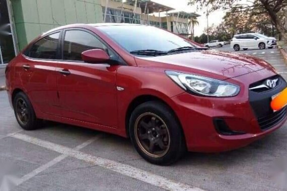 Selling Hyundai Accent 2014 Manual Gasoline in Dagupan