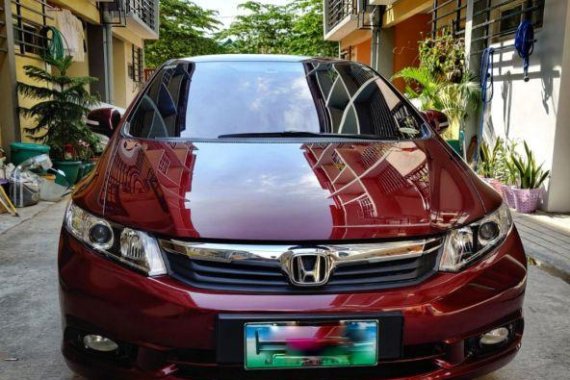 Selling Honda Civic 2012 Automatic Gasoline in Mandaluyong