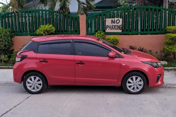 Selling 2nd Hand Toyota Yaris 2017 Manual Gasoline at 16000 km in Angeles